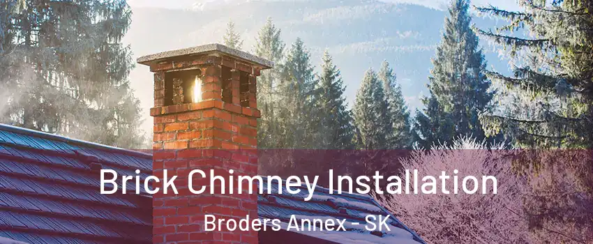  Brick Chimney Installation Broders Annex - SK