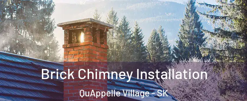  Brick Chimney Installation QuAppelle Village - SK