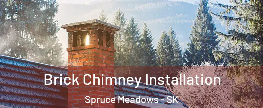  Brick Chimney Installation Spruce Meadows - SK