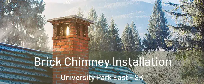  Brick Chimney Installation University Park East - SK