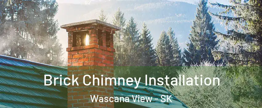  Brick Chimney Installation Wascana View - SK