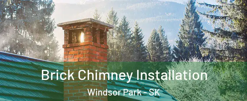  Brick Chimney Installation Windsor Park - SK