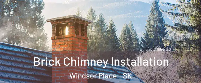  Brick Chimney Installation Windsor Place - SK