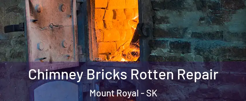  Chimney Bricks Rotten Repair Mount Royal - SK