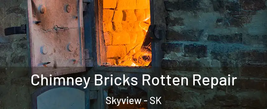  Chimney Bricks Rotten Repair Skyview - SK