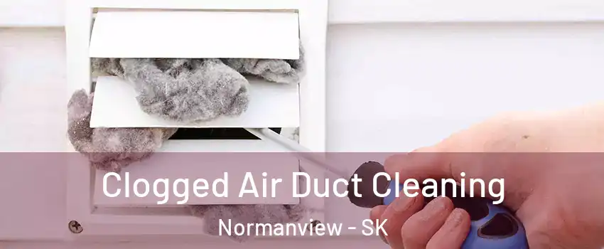  Clogged Air Duct Cleaning Normanview - SK