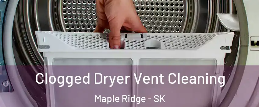  Clogged Dryer Vent Cleaning Maple Ridge - SK