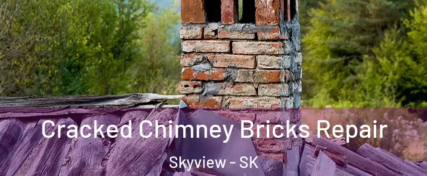  Cracked Chimney Bricks Repair Skyview - SK