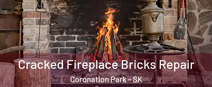  Cracked Fireplace Bricks Repair Coronation Park - SK
