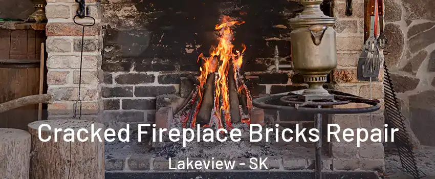  Cracked Fireplace Bricks Repair Lakeview - SK