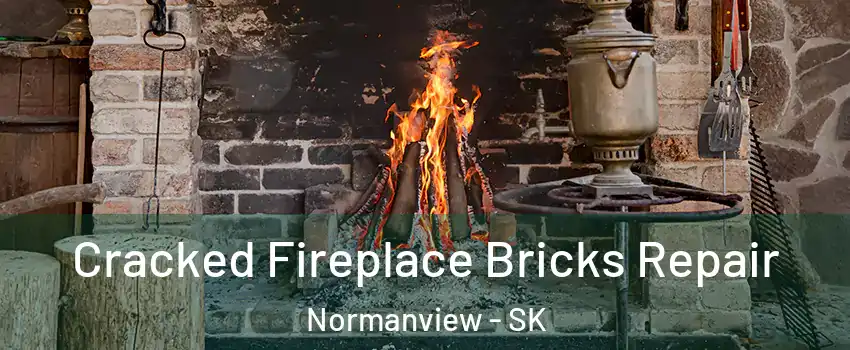  Cracked Fireplace Bricks Repair Normanview - SK