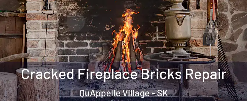  Cracked Fireplace Bricks Repair QuAppelle Village - SK
