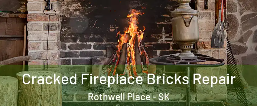  Cracked Fireplace Bricks Repair Rothwell Place - SK