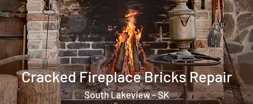  Cracked Fireplace Bricks Repair South Lakeview - SK