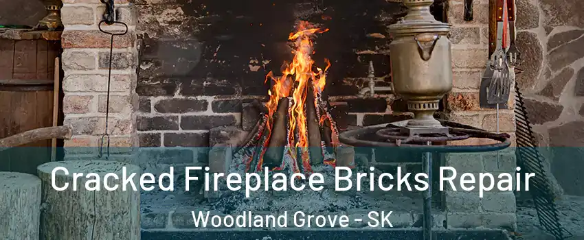  Cracked Fireplace Bricks Repair Woodland Grove - SK