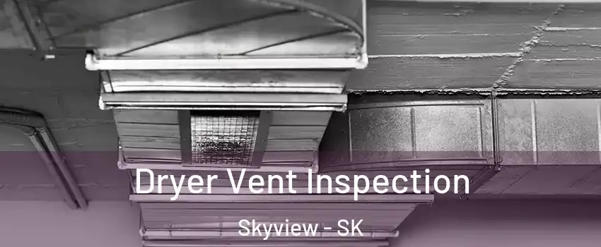  Dryer Vent Inspection Skyview - SK