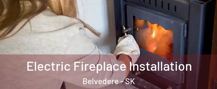  Electric Fireplace Installation Belvedere - SK