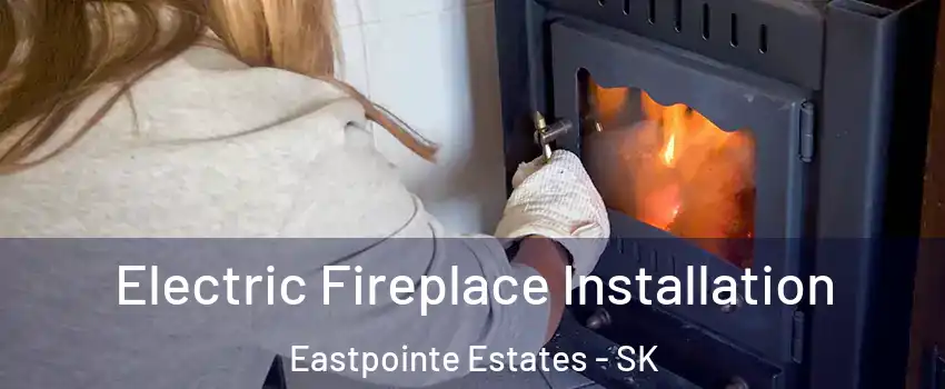  Electric Fireplace Installation Eastpointe Estates - SK