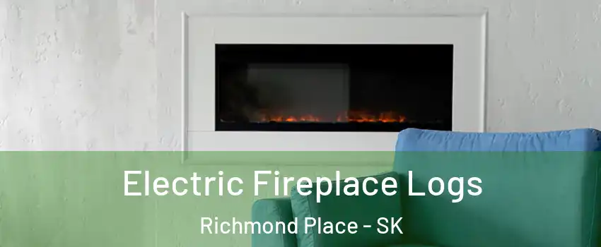  Electric Fireplace Logs Richmond Place - SK
