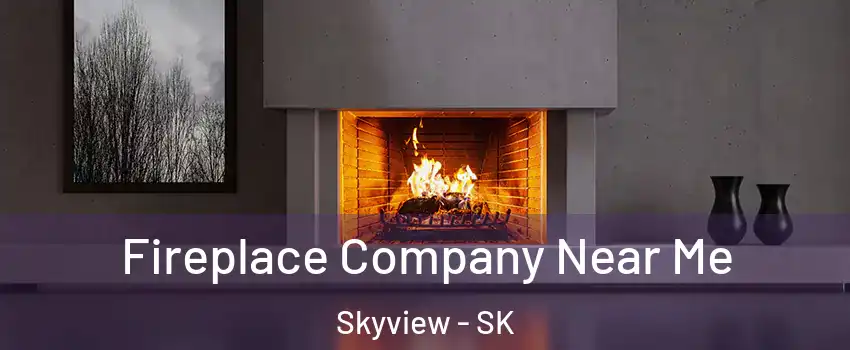  Fireplace Company Near Me Skyview - SK