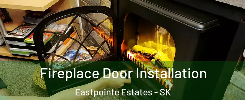  Fireplace Door Installation Eastpointe Estates - SK