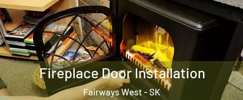  Fireplace Door Installation Fairways West - SK