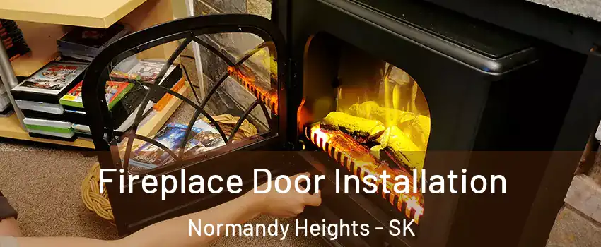  Fireplace Door Installation Normandy Heights - SK