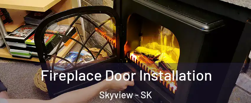  Fireplace Door Installation Skyview - SK