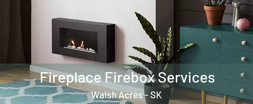 Fireplace Firebox Services Walsh Acres - SK