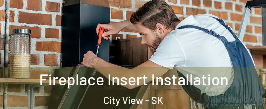  Fireplace Insert Installation City View - SK