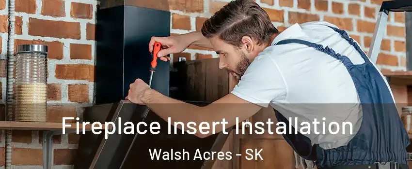  Fireplace Insert Installation Walsh Acres - SK