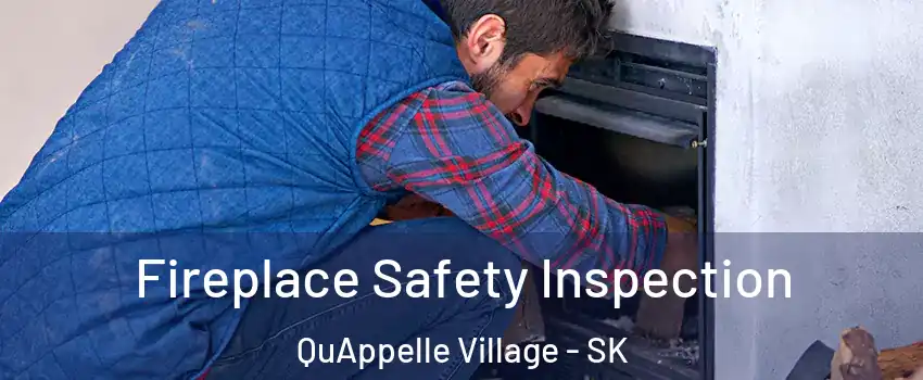 Fireplace Safety Inspection QuAppelle Village - SK