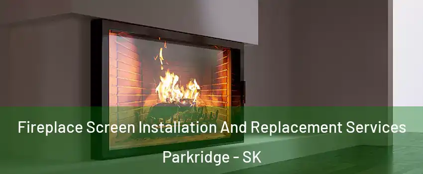 Fireplace Screen Installation And Replacement Services Parkridge - SK