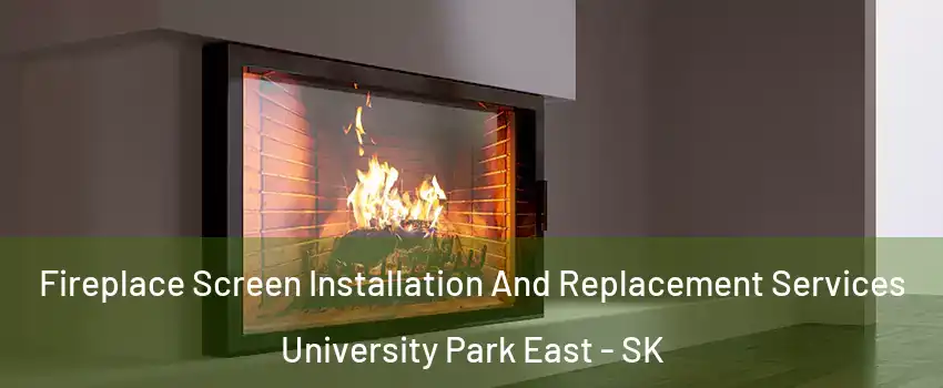 Fireplace Screen Installation And Replacement Services University Park East - SK
