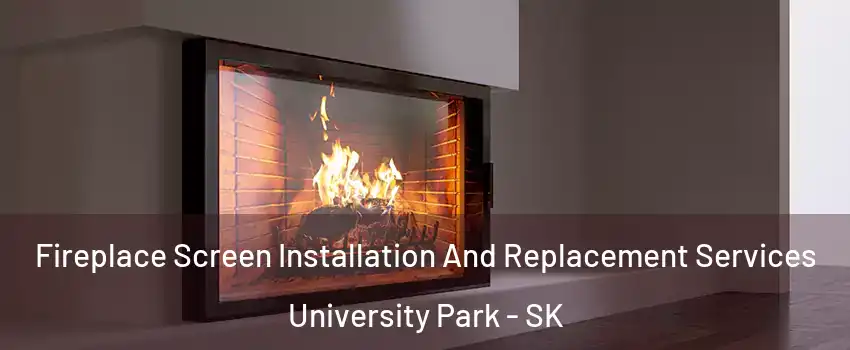 Fireplace Screen Installation And Replacement Services University Park - SK