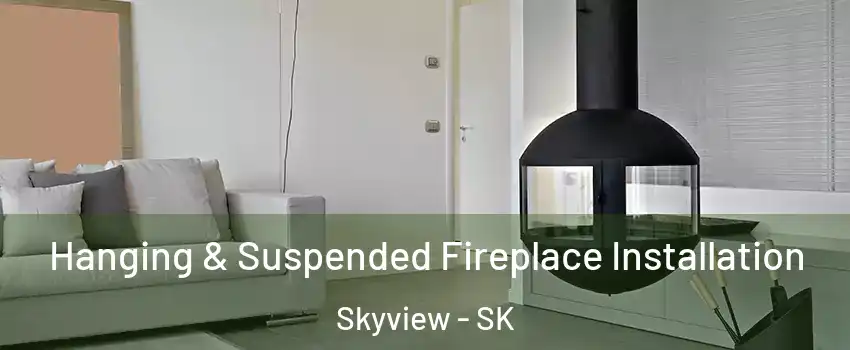 Hanging & Suspended Fireplace Installation Skyview - SK