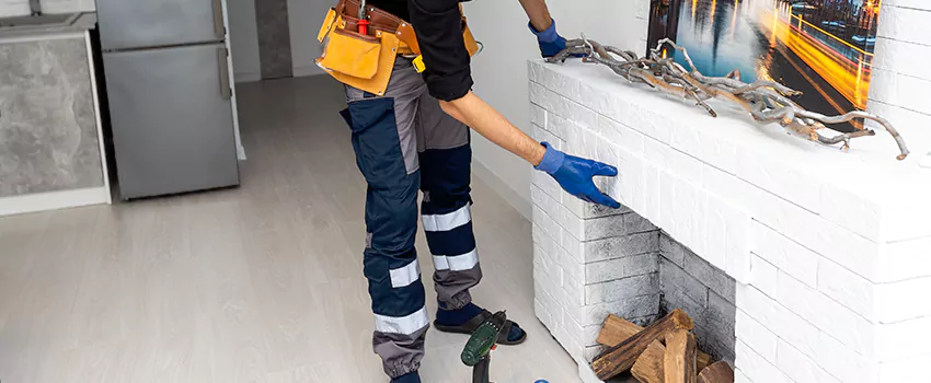 Outdoor Fireplace Restoration in Regina, Saskatchewan