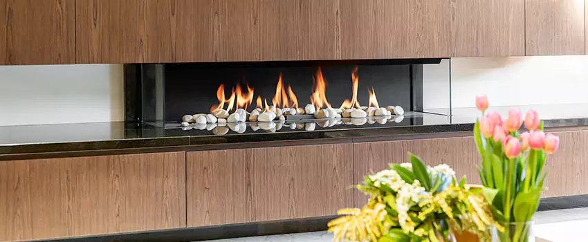 Outdoor Modern Fireplace Renovation Services in Regina, SK