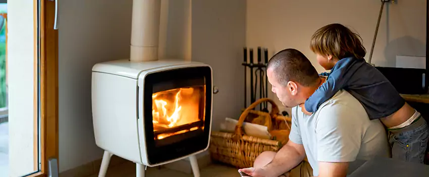 Morso Cast Iron Fireplace Insert Installation in Regina, SK