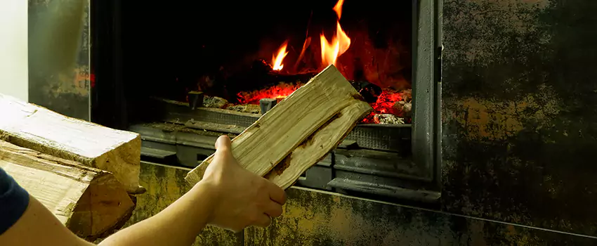 Wood Stove Heat Resistant Wall Repair in Regina, Saskatchewan