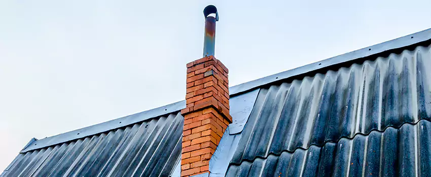 Aluminium Chimney Flashing Repair in Regina, SK