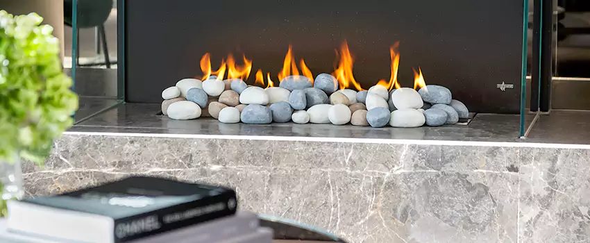 Double-Height Fireplace Design Refurbishment in Regina, Saskatchewan