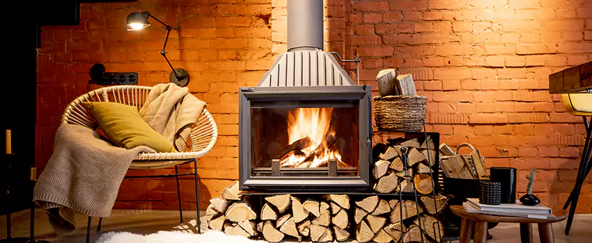 Pellet Stove Chimney Pipe Brackets Installation in Regina, SK