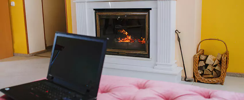 Valor Outdoor Gas Fireplace in Regina, Saskatchewan