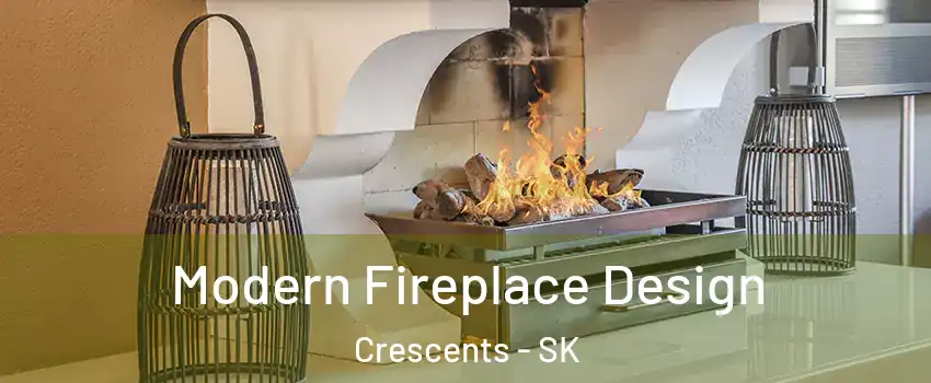  Modern Fireplace Design Crescents - SK