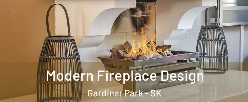  Modern Fireplace Design Gardiner Park - SK