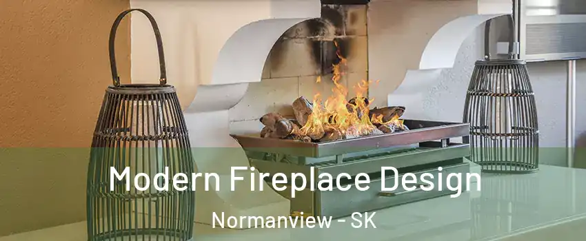  Modern Fireplace Design Normanview - SK