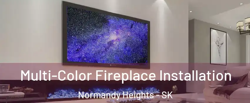  Multi-Color Fireplace Installation Normandy Heights - SK