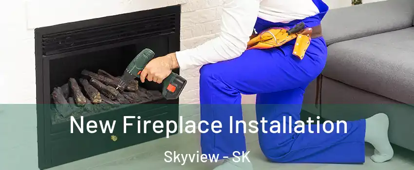 New Fireplace Installation Skyview - SK