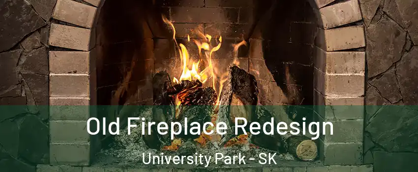  Old Fireplace Redesign University Park - SK